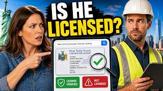 How to look up a contractor license in New York