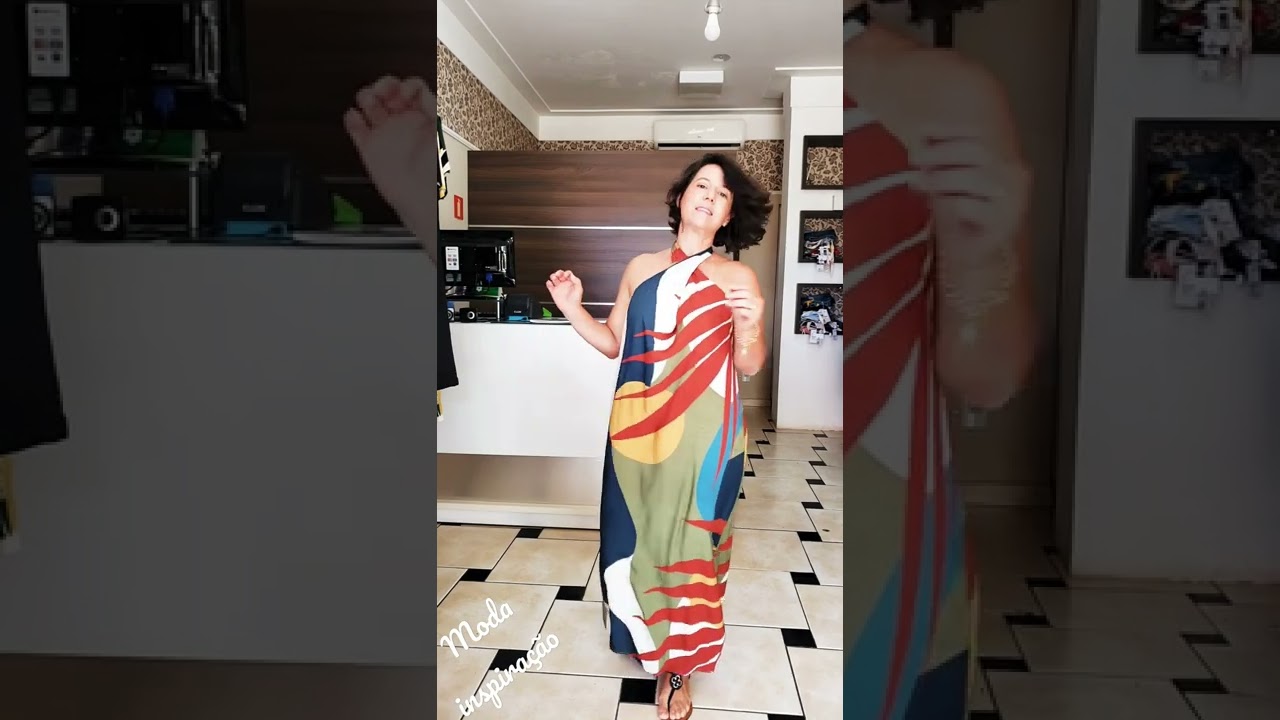 Vestido todo em viscose, frente única! Perfeito como saída de praia ou dia a dia 🥰 @boutiquelaveste