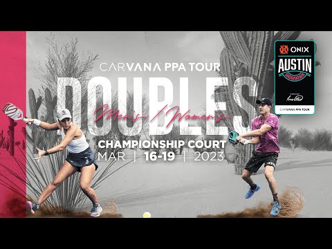 ONIX Austin Showdown Powered by Invited (Main Stream) - Men’s and Women’s Doubles