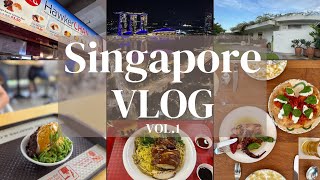 【シンガポールVLOG PART1】8割グルメ2割観光!?世界一安いミシュランから、予約が中々取れない名店までご紹介!!さらに、ガーデンズバイザベイのショーはまるで夢の国のショーだった🇸🇬🌴🍅