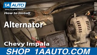 How To Replace Alternator 00-05 Chevy Impala