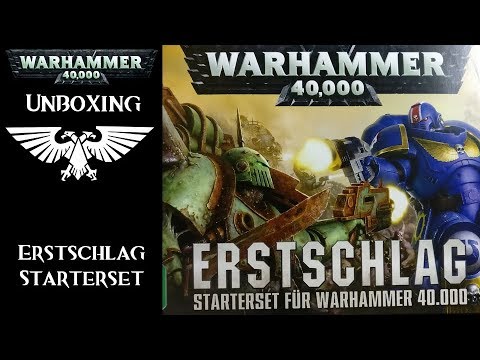 Warhammer 40k: Bausatz Review - Erstschlag (8th Edition Starterset)