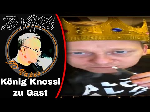 König Knossi zu Gast bei JD VAPES 🔴 LIVE