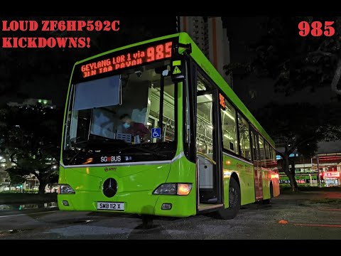 [SMRT] Hellfire Loud ZF Thrashing!  - SMB112X on 985 - Mercedes Benz OC500LE