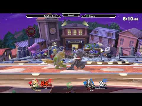 Smash Ultimate: PrinCe~KeX (Fox) V SN | Hawk (Wolf) - Synthesis 33 Tournament SSBU