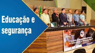 vídeo: Militares e guardas são homenageados por atuação nas escolas