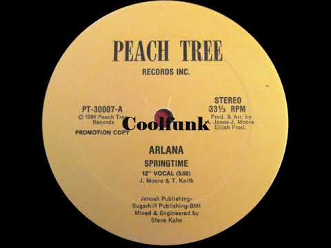 Cover Arlana – Springtime (12"  Vocal 1984)