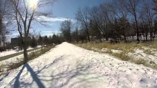 preview picture of video '2015-03-02 Regional Trail near Excelsior, MN'