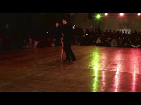 Miguel Angel Zotto  and  Daiana Guspero  are  dancing  at  Catania Tango Festival  in  2013