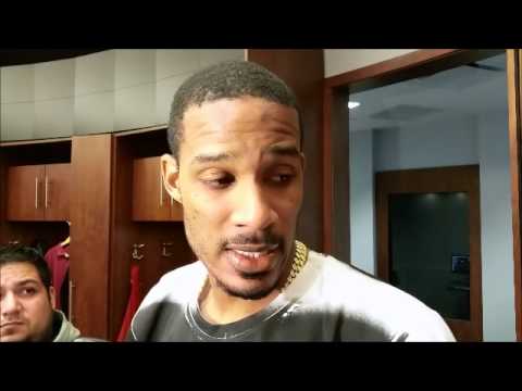 Trevor Ariza after Houston's home loss to Atlanta