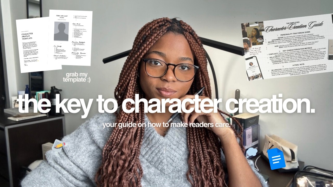 My CHARACTER-BUILDING process (step by step + template) | BRAINSTORM TO BOOK SERIES, ep. 03
