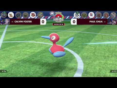 ポケモンWCS2022 - CALVIN FOSTER選手 vs PAUL CHUA選手【ポケモンワールドチャンピオンシップス2022 ゲーム部門 マスターリーグ】
