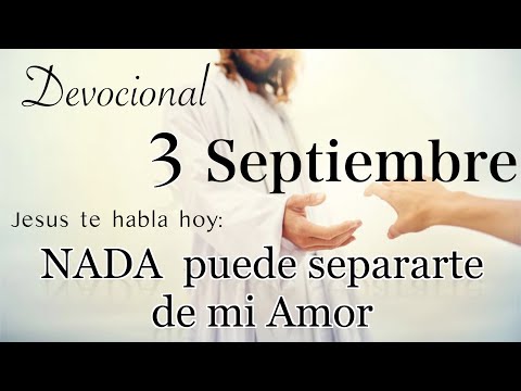 3 de Septiembre Devocional del día de hoy |  Devocionales cristianos cortos | Devocionales diarios