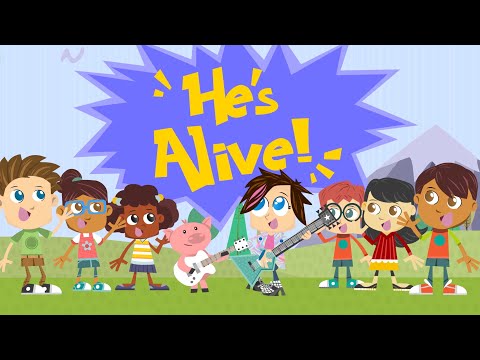 Yancy & Little Praise Party - He's Alive, He's Alive [OFFICIAL EASTER MUSIC VIDEO] Ready Set Go