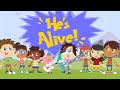 Yancy & Little Praise Party - He's Alive, He's Alive [OFFICIAL EASTER KIDS WORSHIP MUSIC VIDEO]