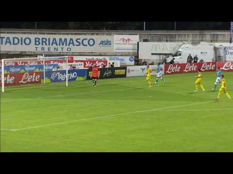 Trento-Napoli 0-4, la sintesi del match (23-07-2016)