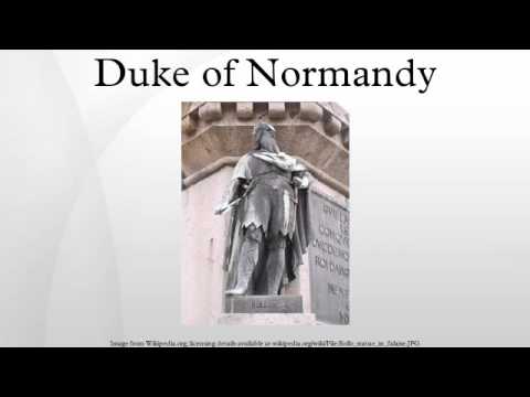 Duke of Normandy