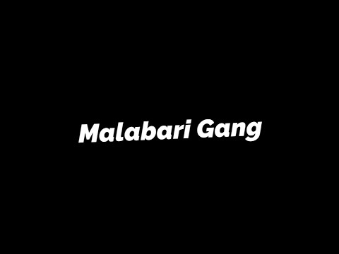 Malabari Gang - Lyrics | Dabzee,Mhr,Joker,Sa | Black Screen Malayalam Song Lyrics