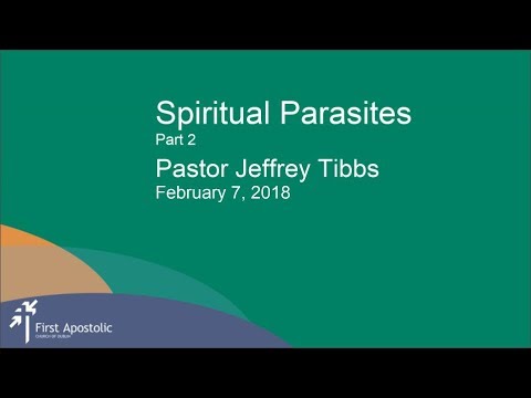 Spiritual Parasites pt2 - Pastor Jeffrey Tibbs (February 7, 2018)