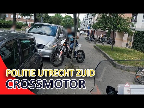 Politie Utrecht Zuid | Achtervolging crossmotor | Rollerbank controle | Elektrische step