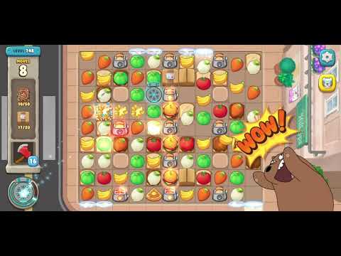 We Bare Bears Match3 Repairs Level 748 - No Boosters