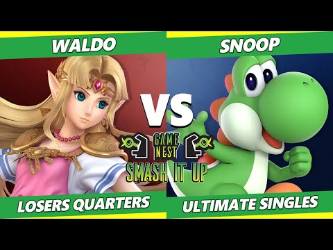Smash It Up 21 Losers Quarters - Waldo (Zelda) Vs. Snoop (Yoshi) - SSBU Ultimate Tournament