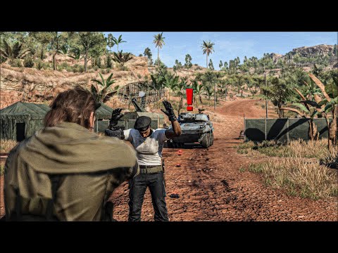 MGSV: Phantom Pain Badass Stealth Kills [Eliminate The Mbele Soldier] NO HUD - 60 FPS