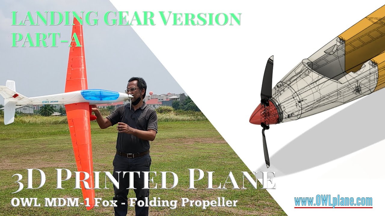 OWL MDM-1 Fox - Folding Propeller & Main Gears Setup - Part A