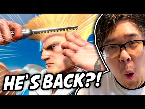 SF6 GUILE LOOKS BROKEN! (Official Reveal Trailer Reaction)