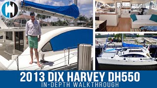 2013 Dix Harvey DH 550 Performance Catamaran for Sale "TAIKA"