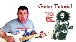 Download lagu How To Play T-Rex - Children of the Revolution - (guitar lesson) mp3