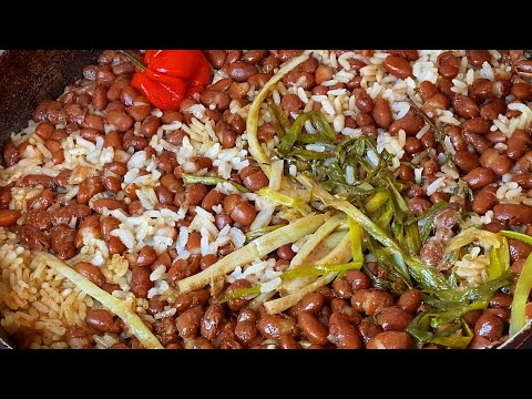 Jamaican Rice & Peas using Canned Beans, ready in minutes!
