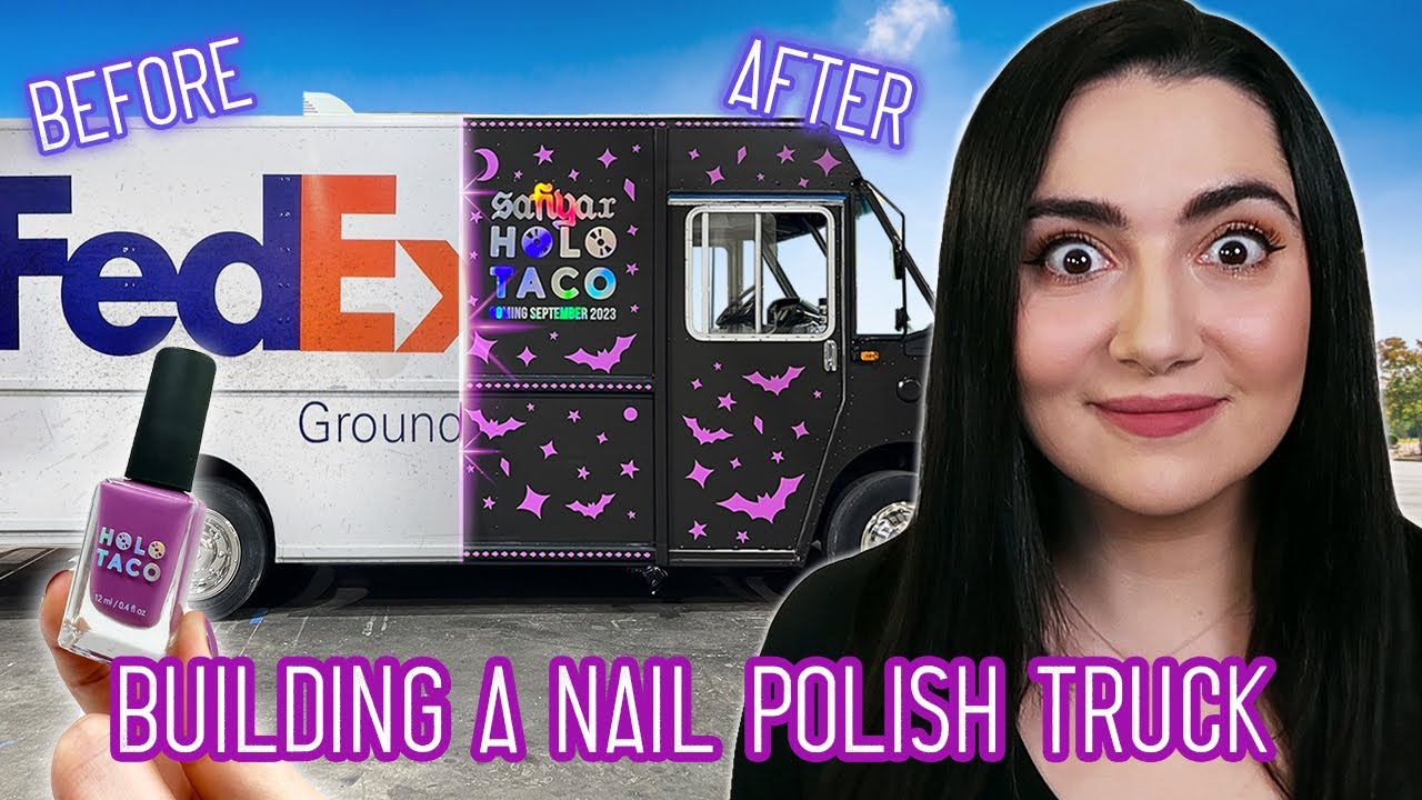 We Built A Custom Nail Polish Truck feat. Simply Nailogical