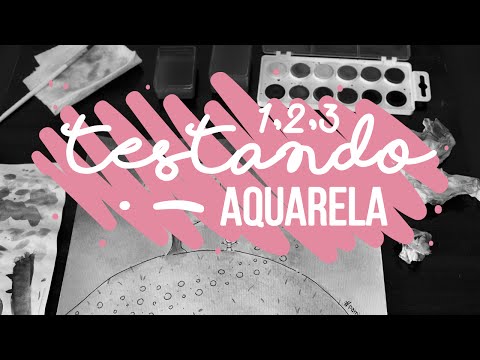 O MENINO E O MUNDO - WATERCOLOR SPEEDPAINTING #1 | ARTE NO ÓCIO