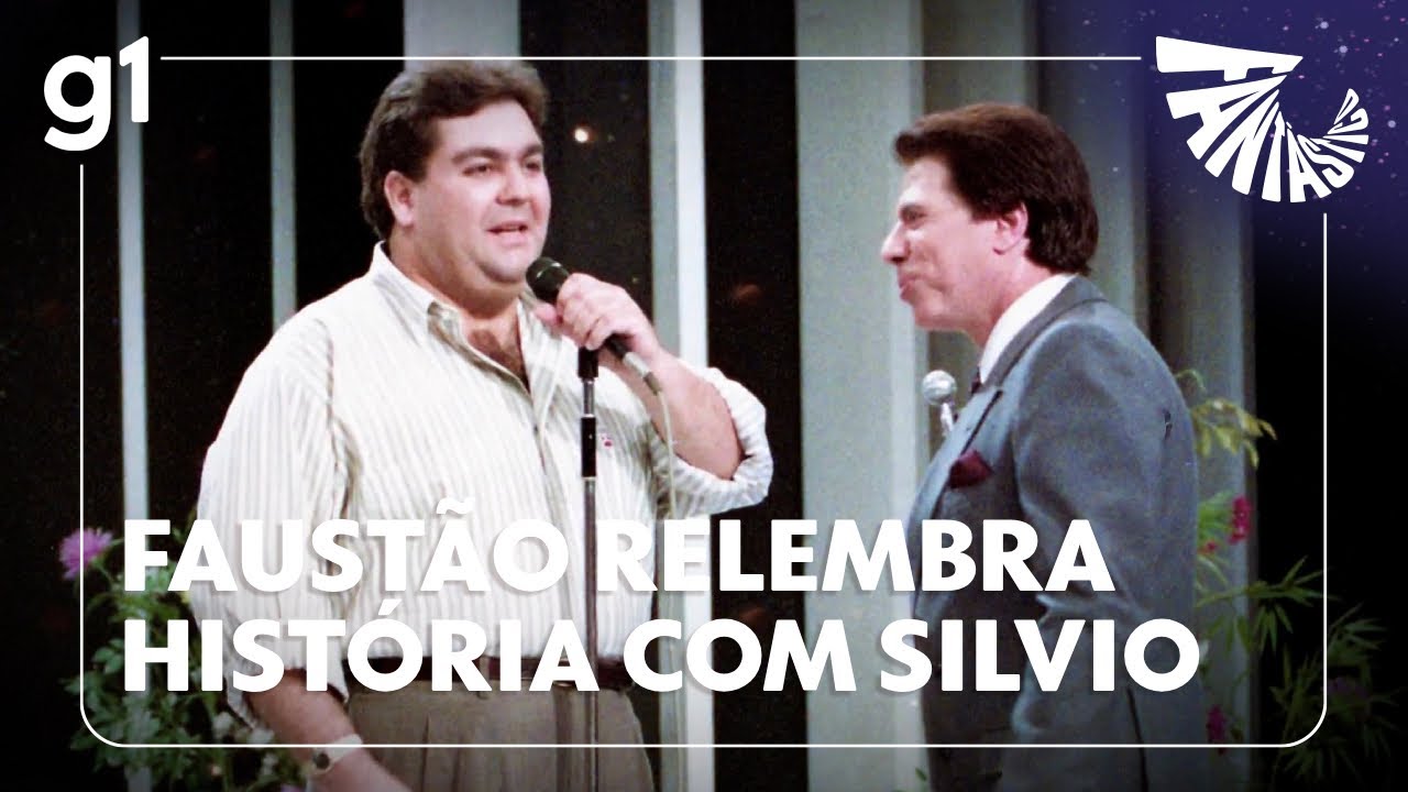 Faustão relembra quando Silvio Santos tentou contratá-lo | FANTÁSTICO