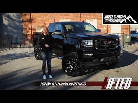 2018 GMC 1500 SLT Extended Cab Gets LIFTED │ Krietz Customs