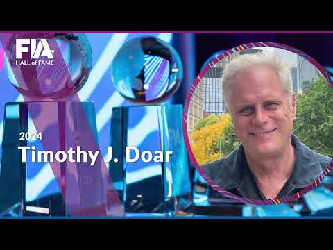 FIA Hall of Fame 2024 - Timothy J. Doar