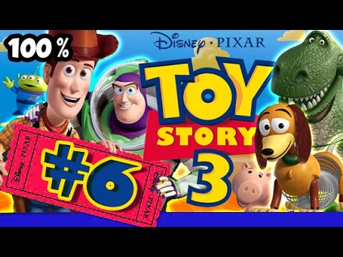 Disney's Toy Story 3 Walkthrough Part 6 - 100% (PS3, X360, Wii) Level 6 - Prison Break