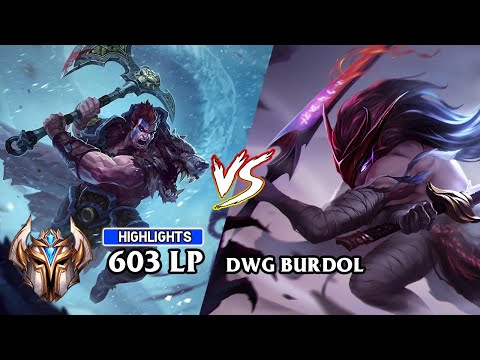 [KR] CHALLENGER DARIUS ''BWIPO'' vs CHALLENGER YONE ''DWG KIA BURDOL'' - TopLane Kingdom - 다리우스