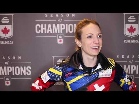 2019 World Financial Group Continental Cup - Draw 3 Media Scrum