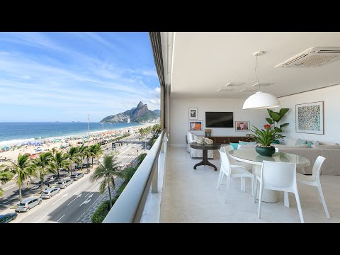 Luxury oceanfront apartment in Ipanema, Rio de Janeiro - Ipa012