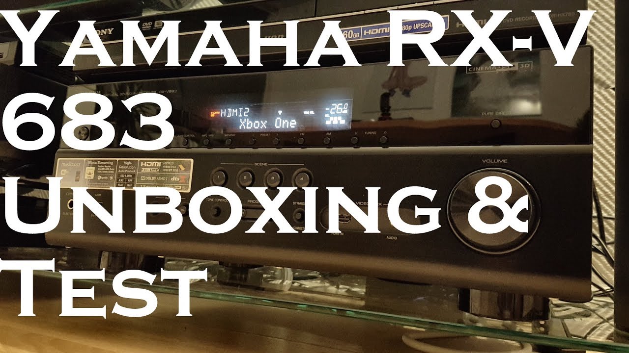 video Amply xem phim Yamaha RX V683 chính hãng 0