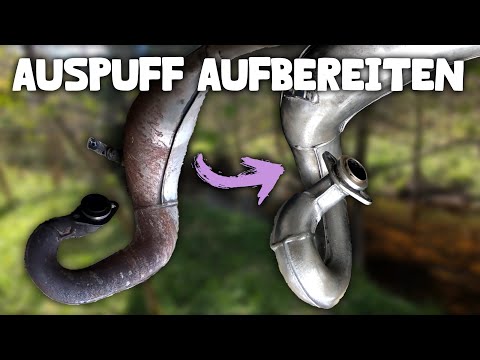 Krümmer: Low Budget Rostentfernung und Veredelung | Yamaha dt 125