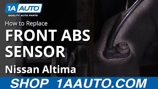 How to Replace Front ABS Sensor 06-12 Nissan Altima