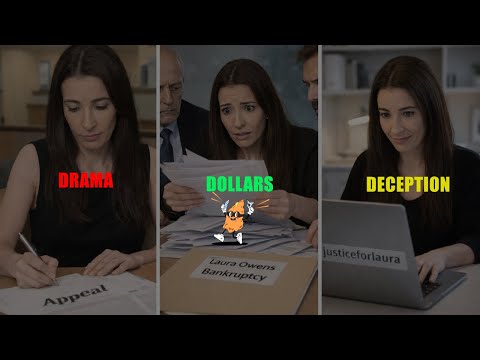 DVRO Appeal Drama, Bankruptcy Red Flags & Laura Owens’ Mystery Website