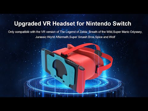 DEVASO-Upgraded VR Headset for Nintendo Switch !!#NintendoSwitch #Nintendo #VirtualBoyPro