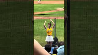 【Passion Sisters】#莎莎 ドミニカVS中信兄弟@桃園棒球場 20241110 #台湾チア #cheerdance #cheerleading #passionsisters