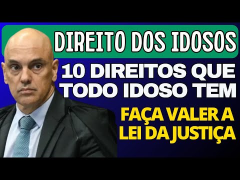 HOW TO GET THE 10 RIGHTS THAT EVERY ELDERLY PERSON IS ENTITLED TO IN BRAZIL!