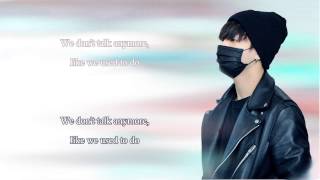 We don&#39;t talk anymore [ Karaoke Duet with Jungkook ]