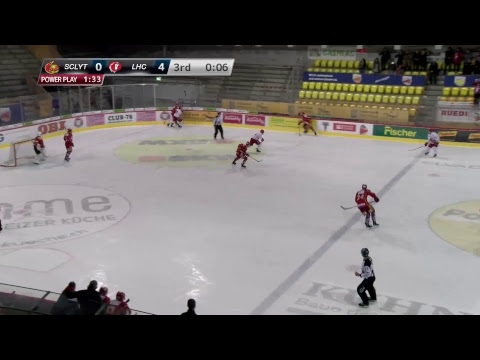 MS 2018/19 Junioren Elite A / Playoff 1/4 Final; Game 5 / SCL Young Tigers vs. Lausanne 4 Clubs